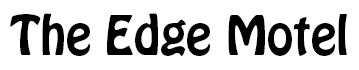 The Edge Motel title